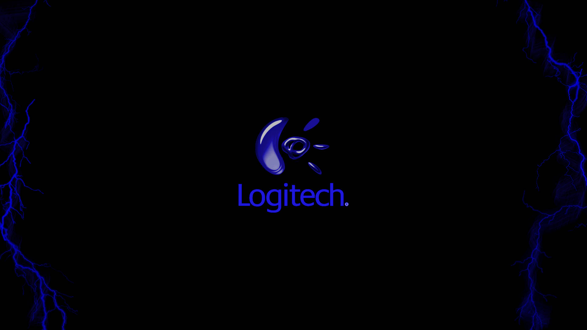 Violet Logitech-logo Wallpaper