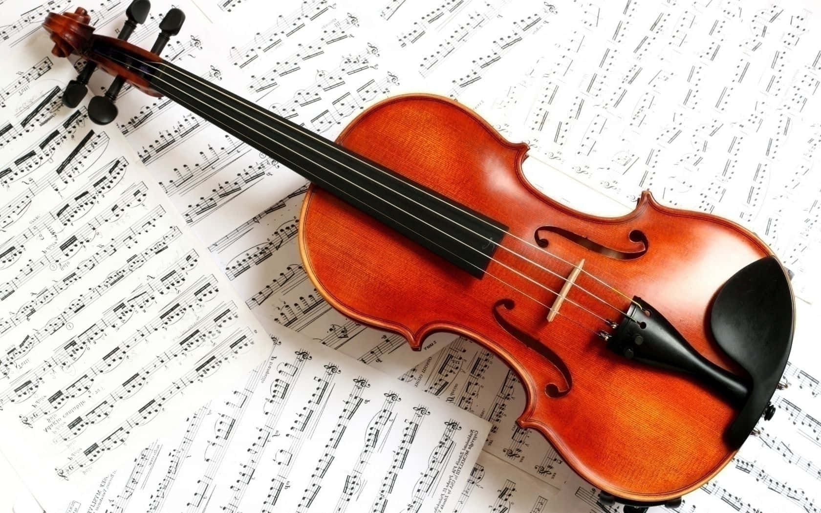 Relaxing with Violin Wallpaper