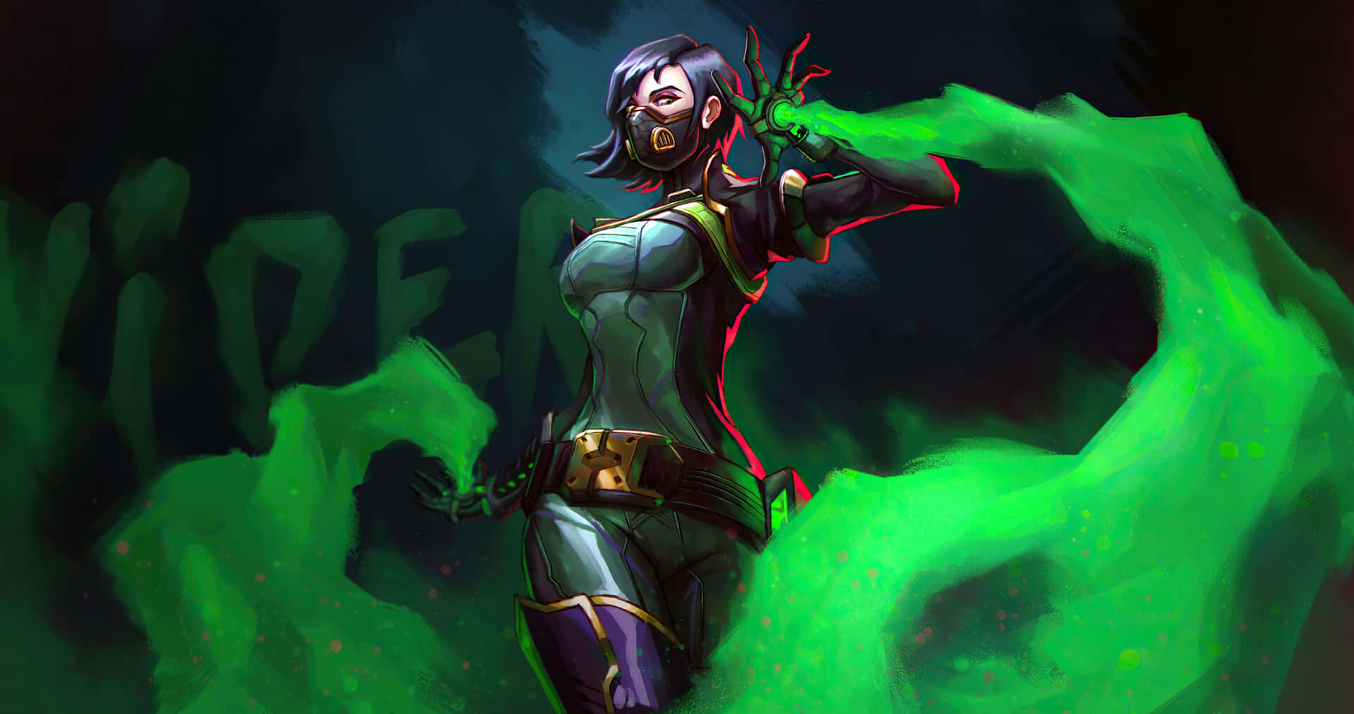 Viper Toxic Agent Artwork Wallpaper