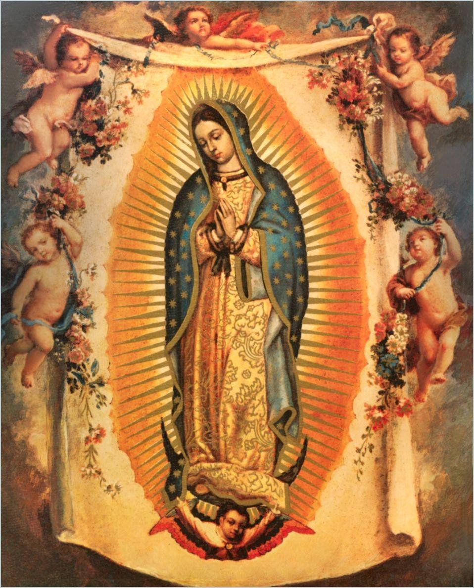 Virgen De Guadalupe Angels Wallpaper