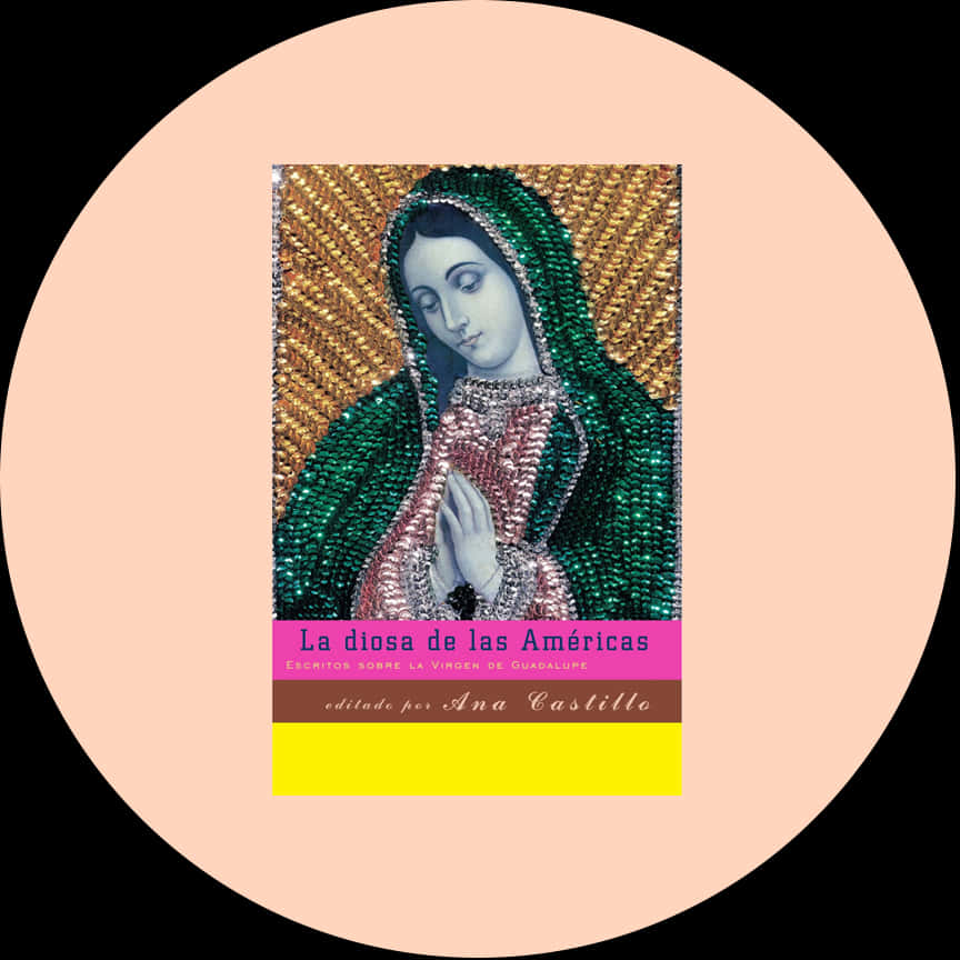 Virgen De Guadalupe Book Cover PNG