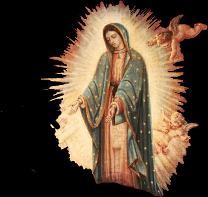 Virgen De Guadalupe Icon PNG