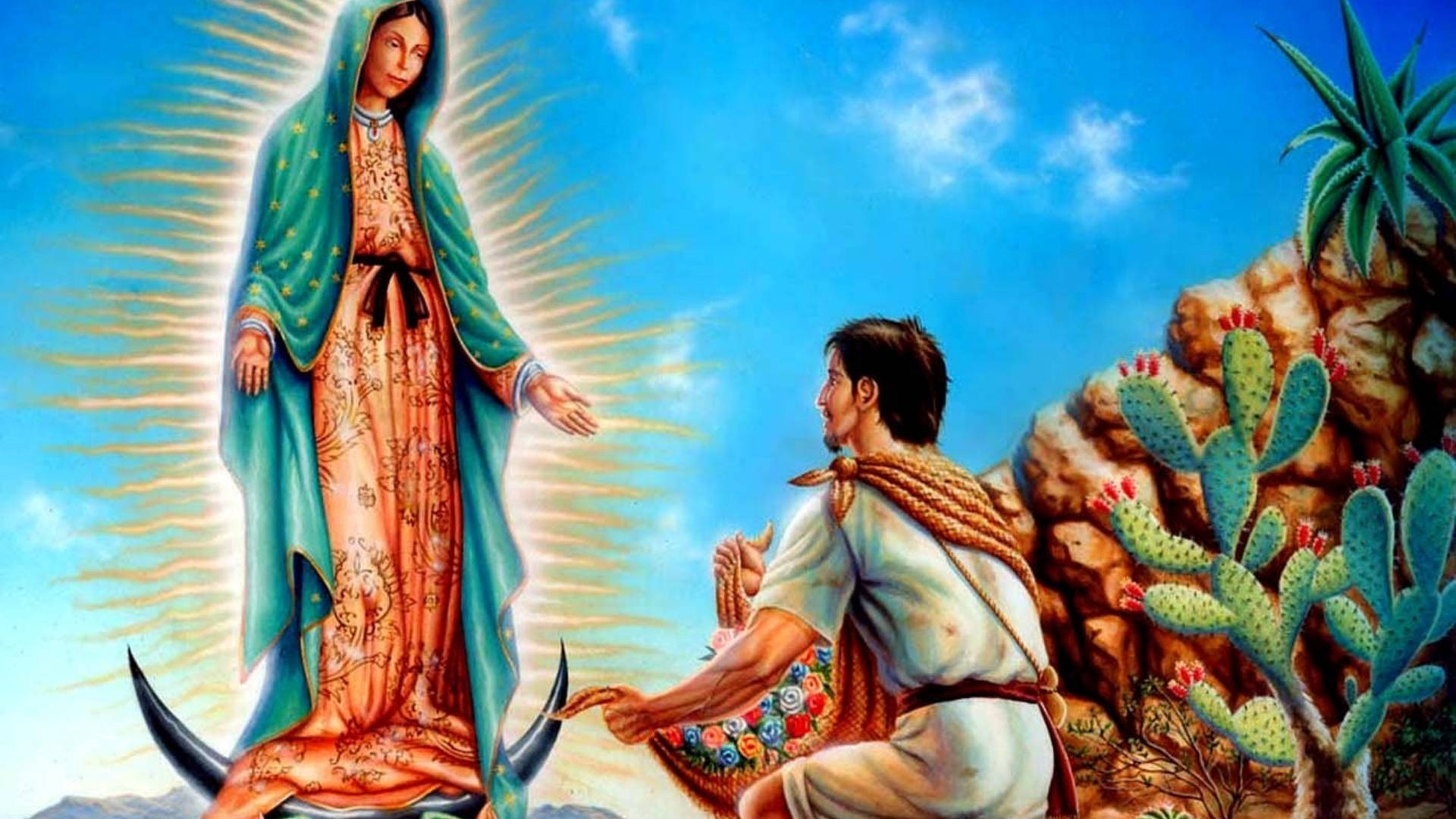 Virgen De Guadalupe Saint Juan Wallpaper