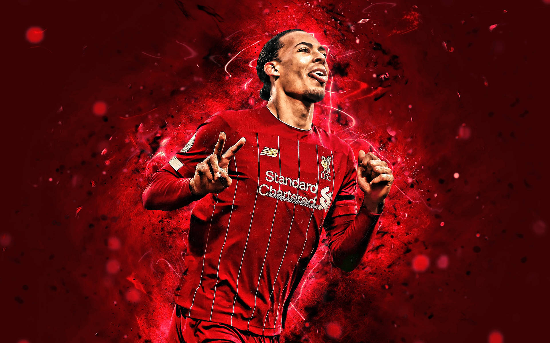 Virgil van Dijk HD Desktop Wallpapers at Liverpool FC  Liverpool Core