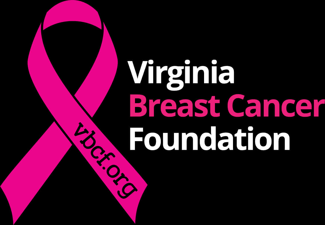 Virginia Breast Cancer Foundation Ribbon PNG