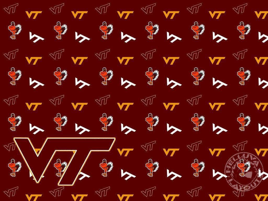 Virginia Tech Hokies Logo Wallpaper