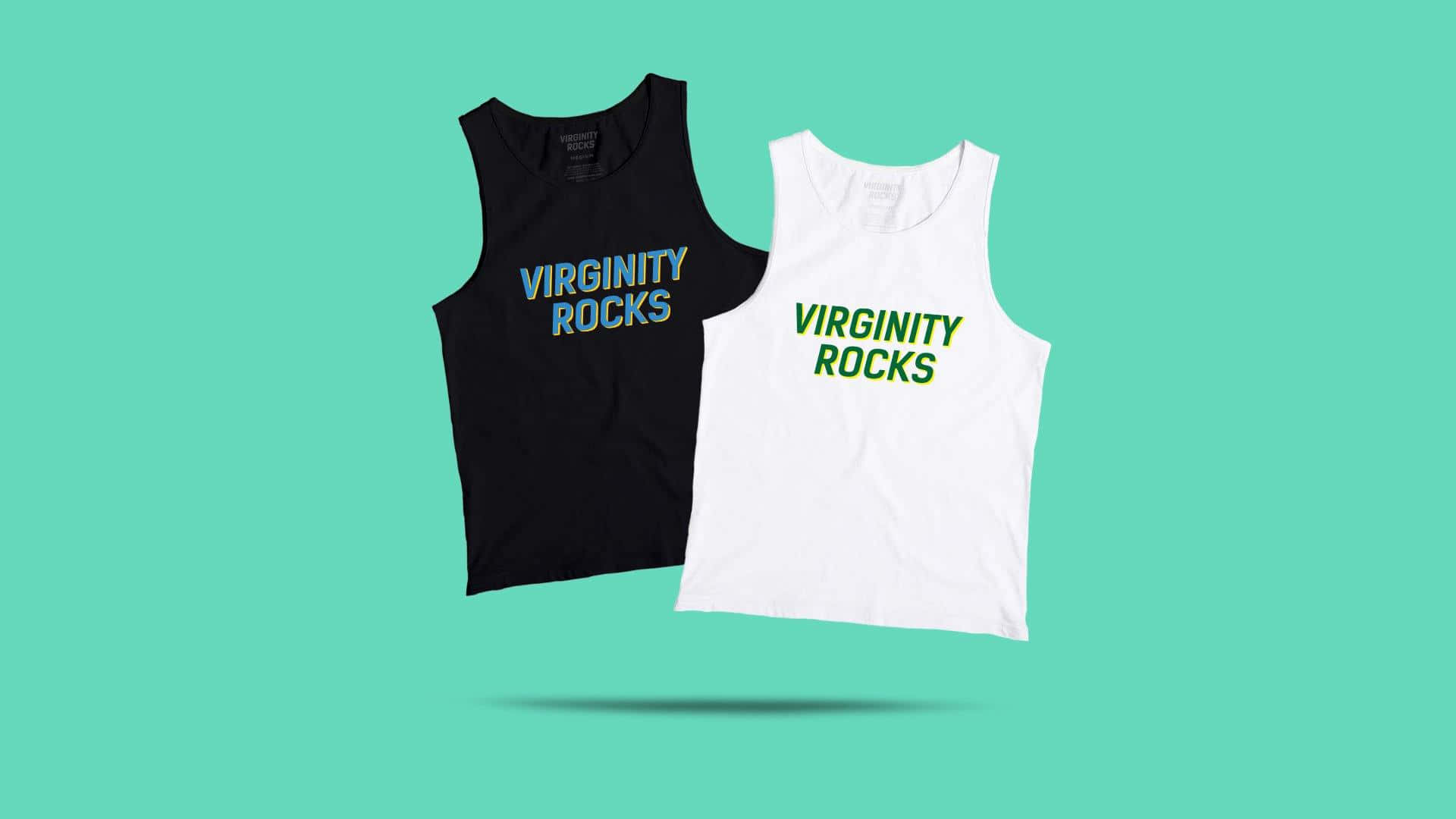 Virginity Rocks Tank Tops Wallpaper