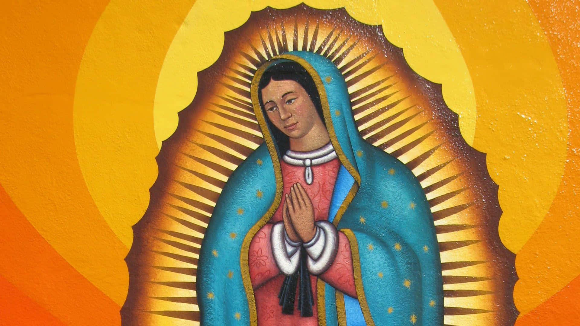 Virginof Guadalupe Artwork Wallpaper