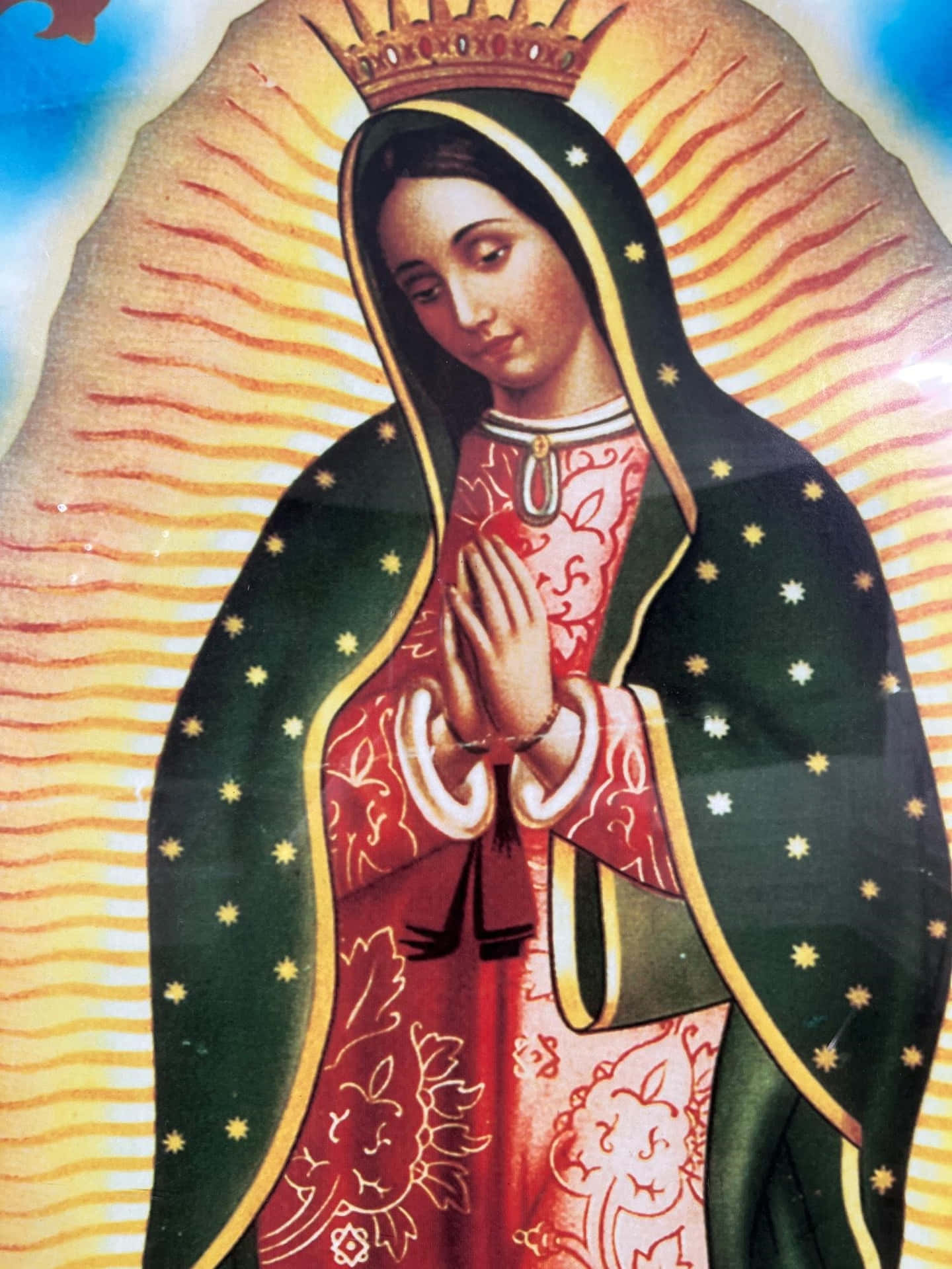 Virginof Guadalupe Icon Wallpaper