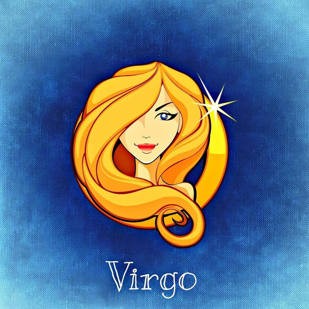 A Virgo Zodiac Symbol