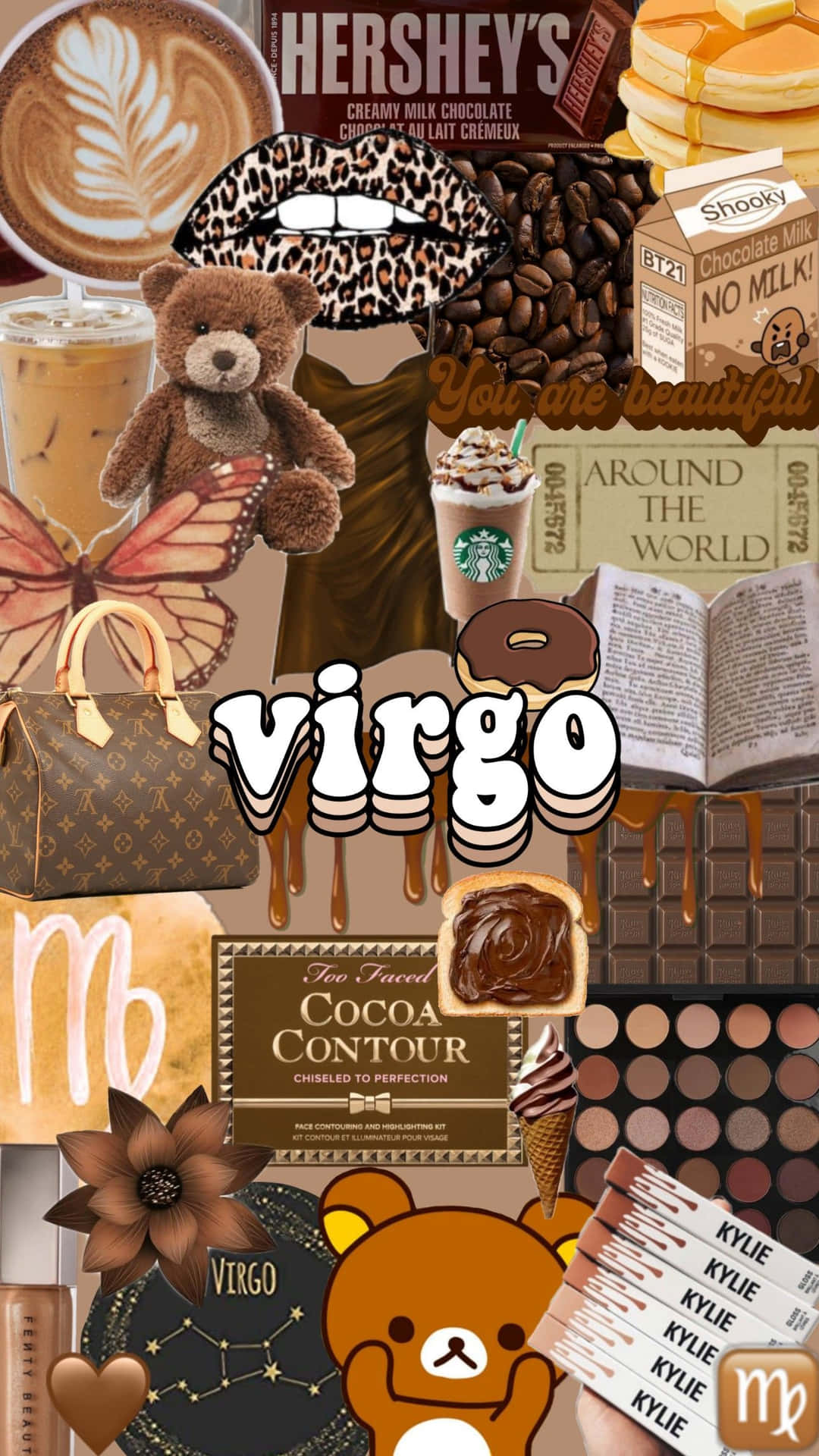 Unearthly Beauty, The Personification of Virgo Wallpaper
