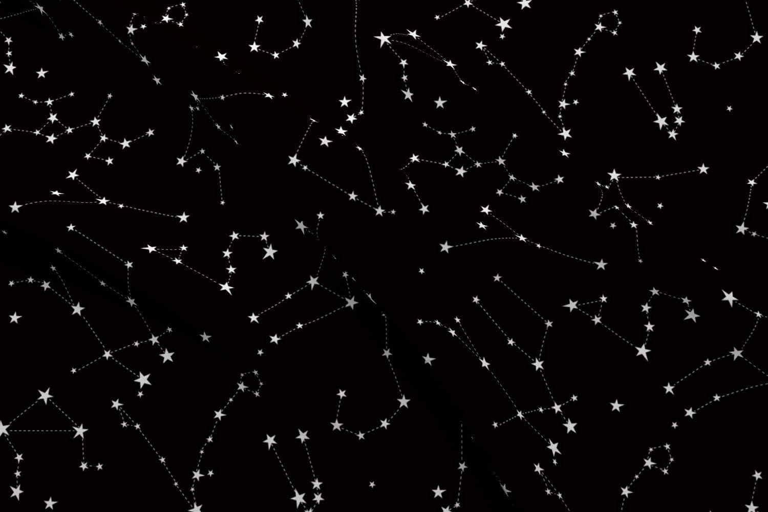 A Black Background With Stars And Constellations