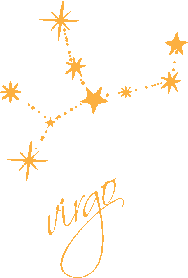 Virgo Zodiac Sign Constellation PNG