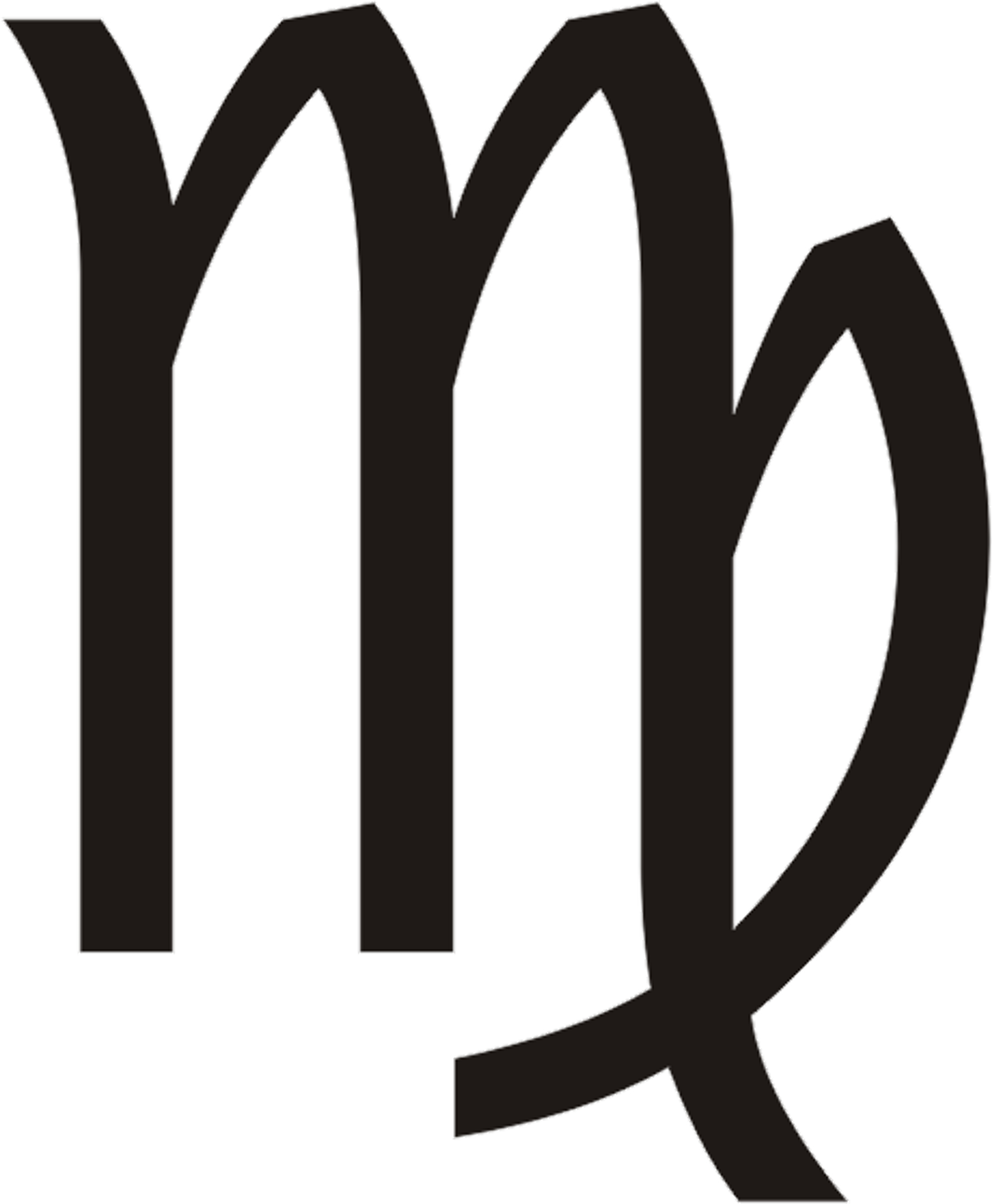 Virgo Zodiac Symbol PNG