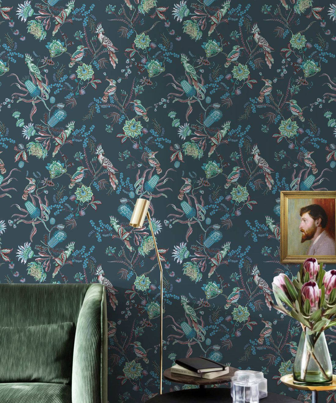 Start Exploring the Spectacular Colour of Nature in Viridian Wallpaper