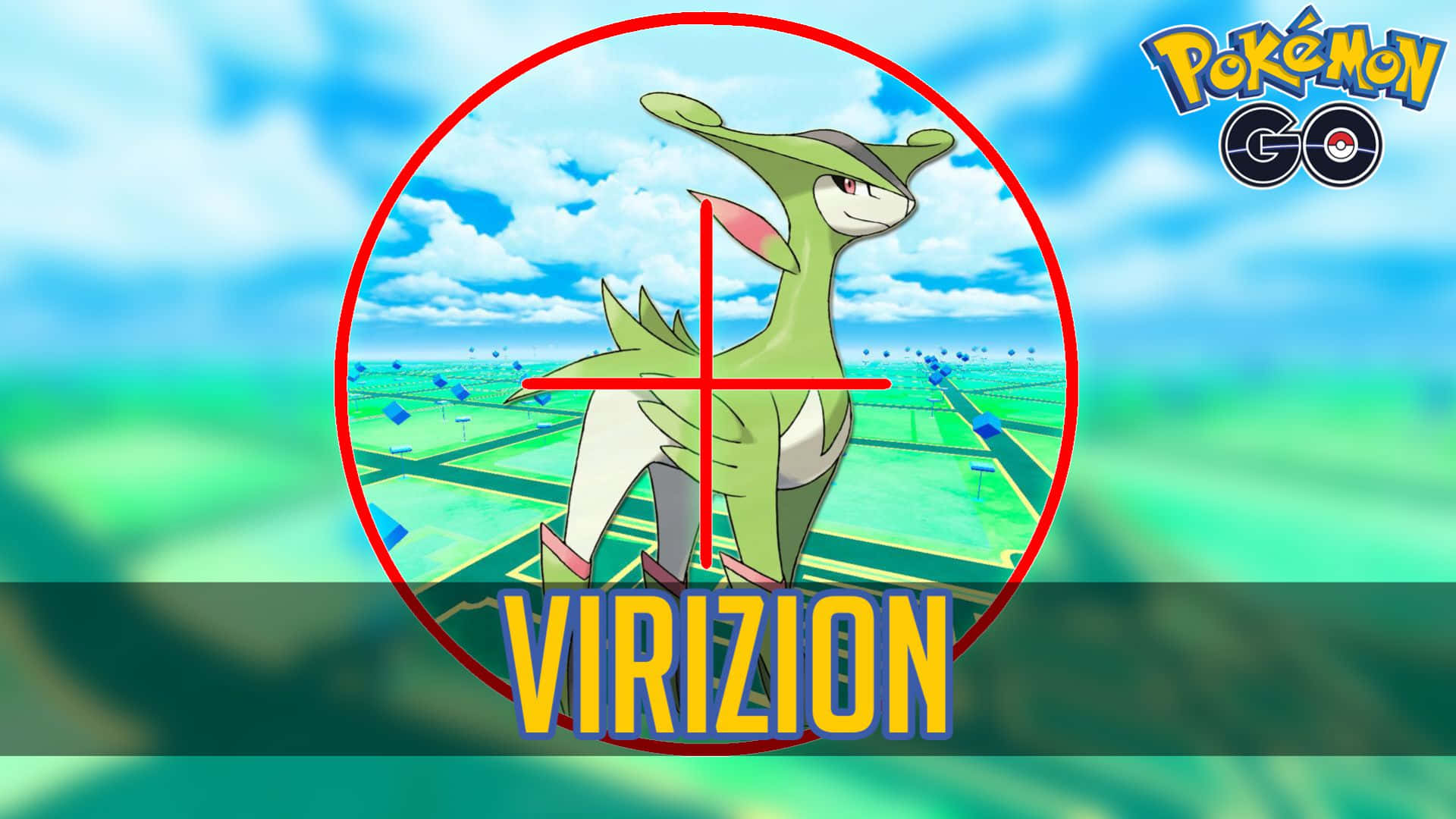 Virizion Pokemon Go Desktop Wallpaper