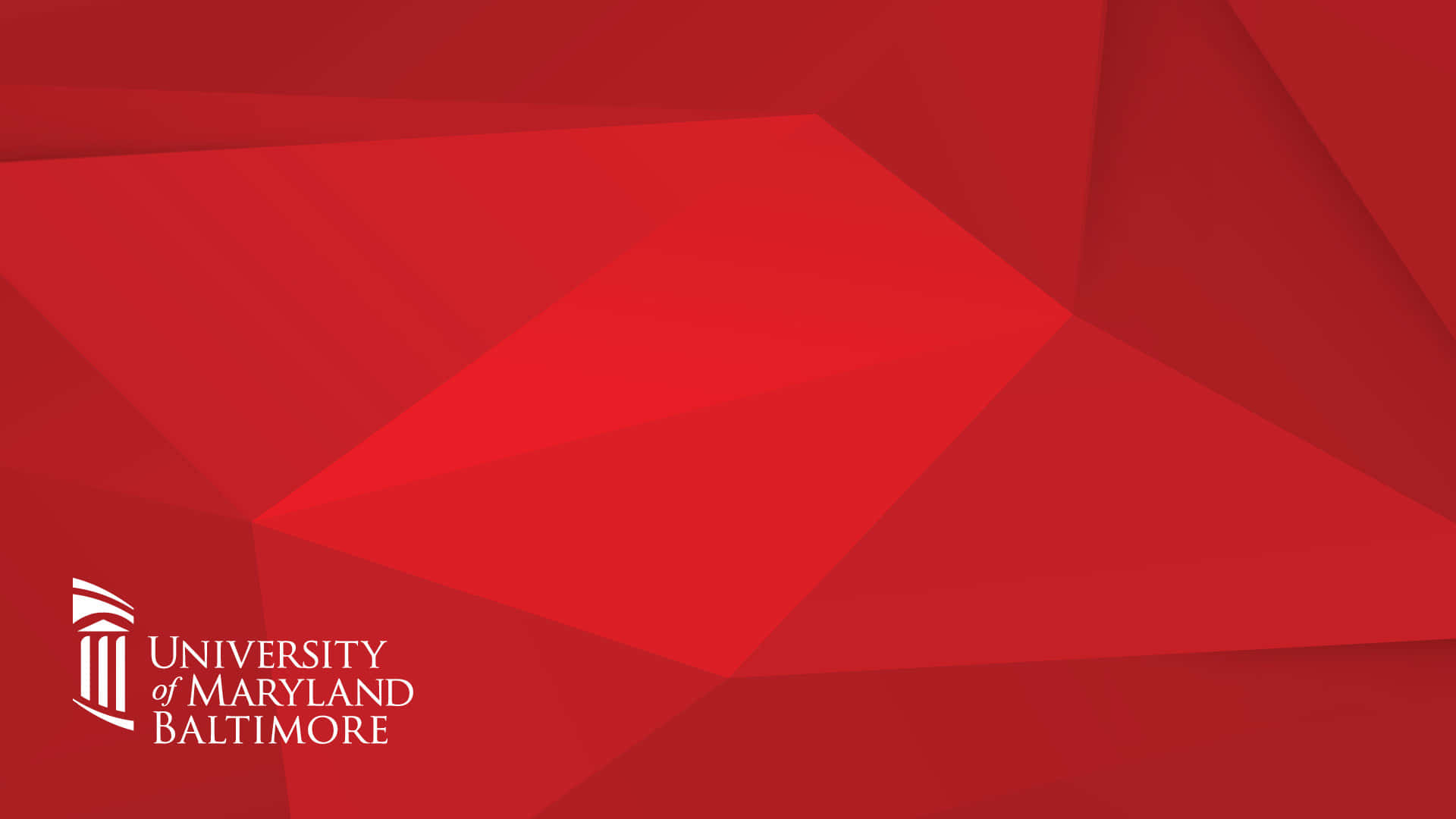 University Of Baltimore - Red Background
