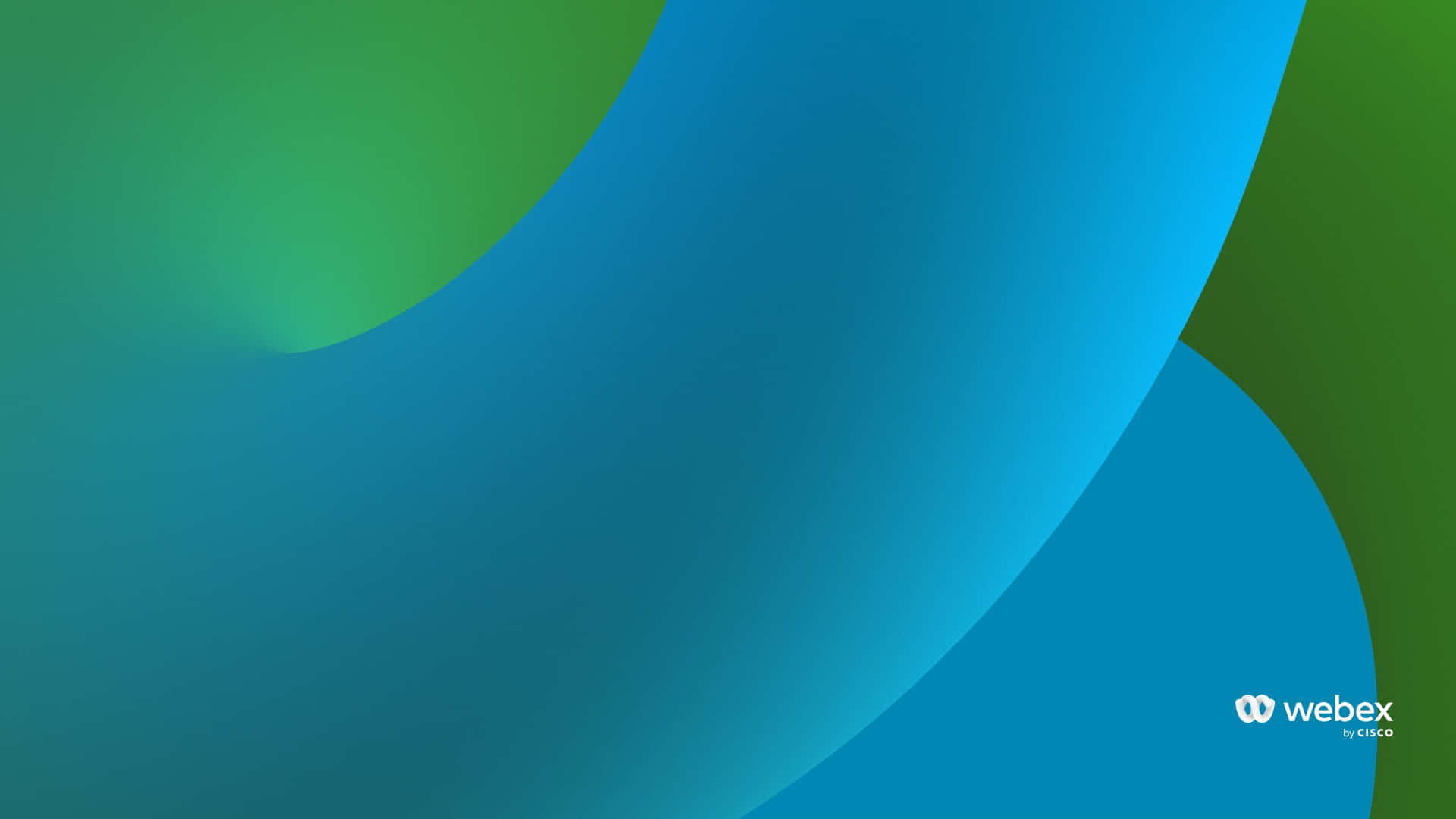 A Blue And Green Background With A Wave