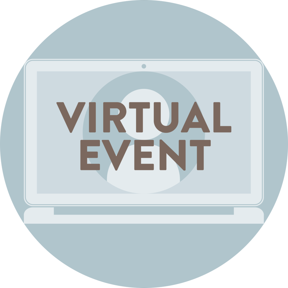 Virtual Event Announcement PNG