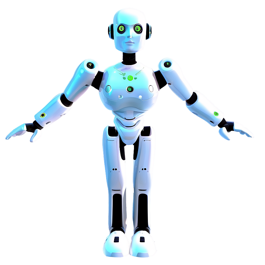 Virtual Helper Robot Png 06122024 PNG