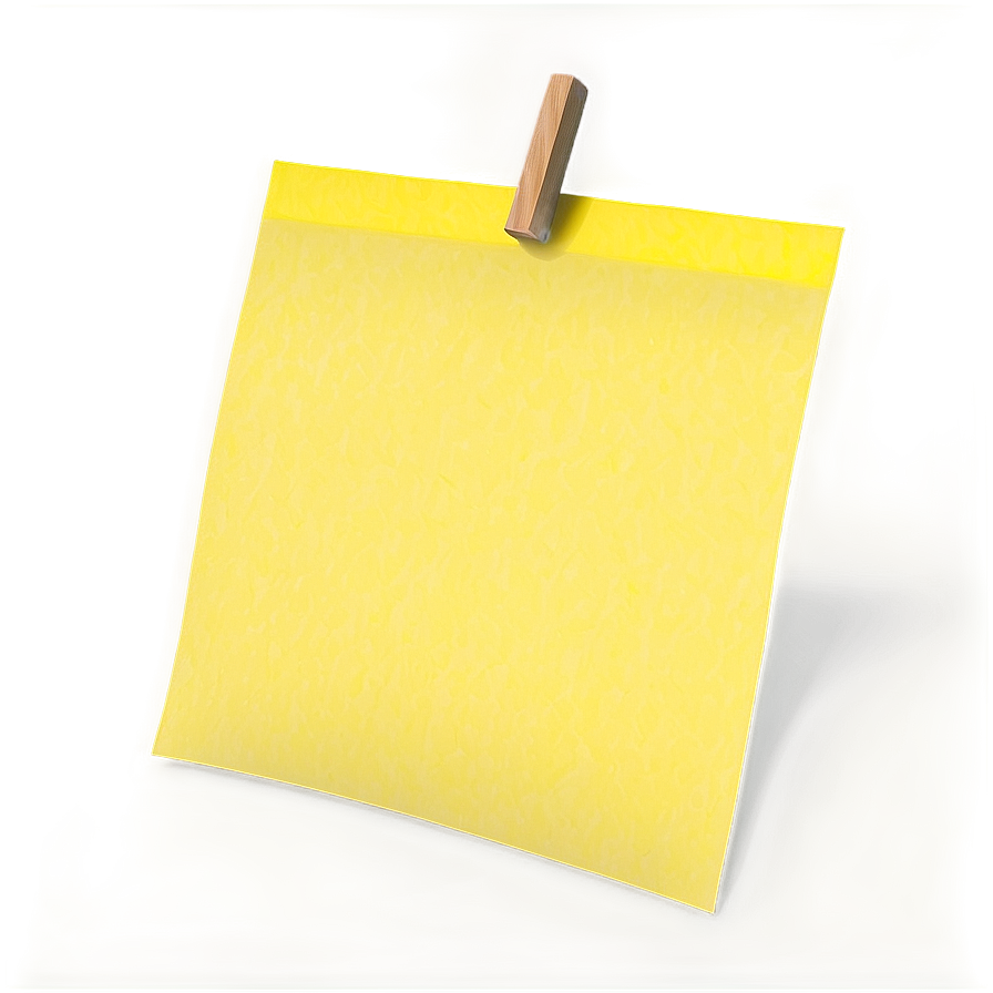 Virtual Post It Note Png 4 PNG