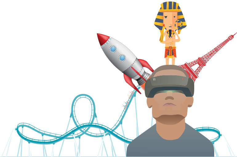 Virtual Reality Adventure Ride PNG