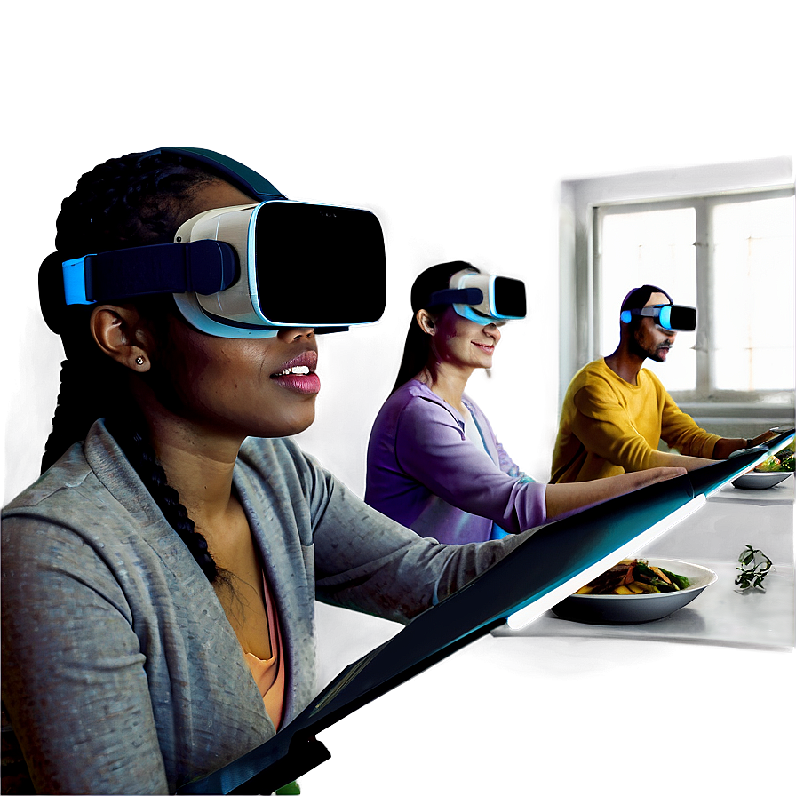 Virtual Reality Cooking Class Png 05242024 PNG