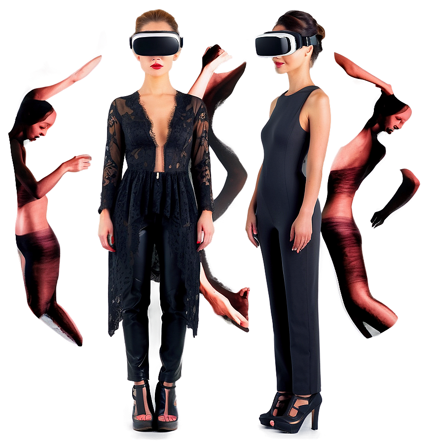 Virtual Reality Fashion Show Png 05242024 PNG