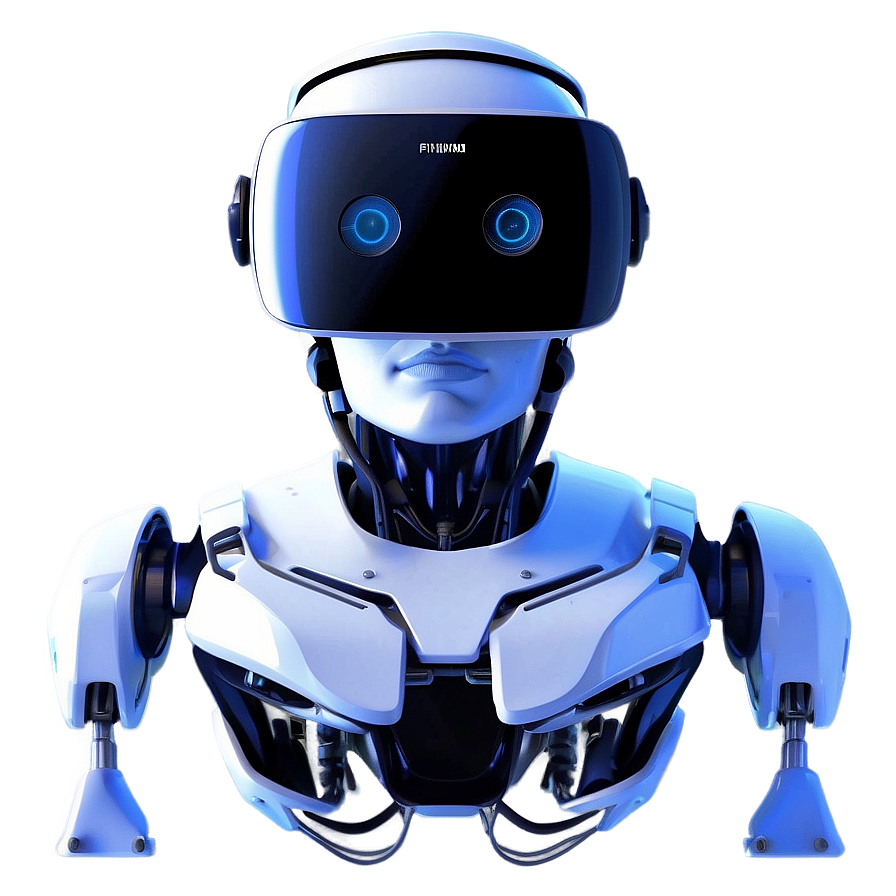 Virtual Reality Simulation Robot Png Pmq PNG