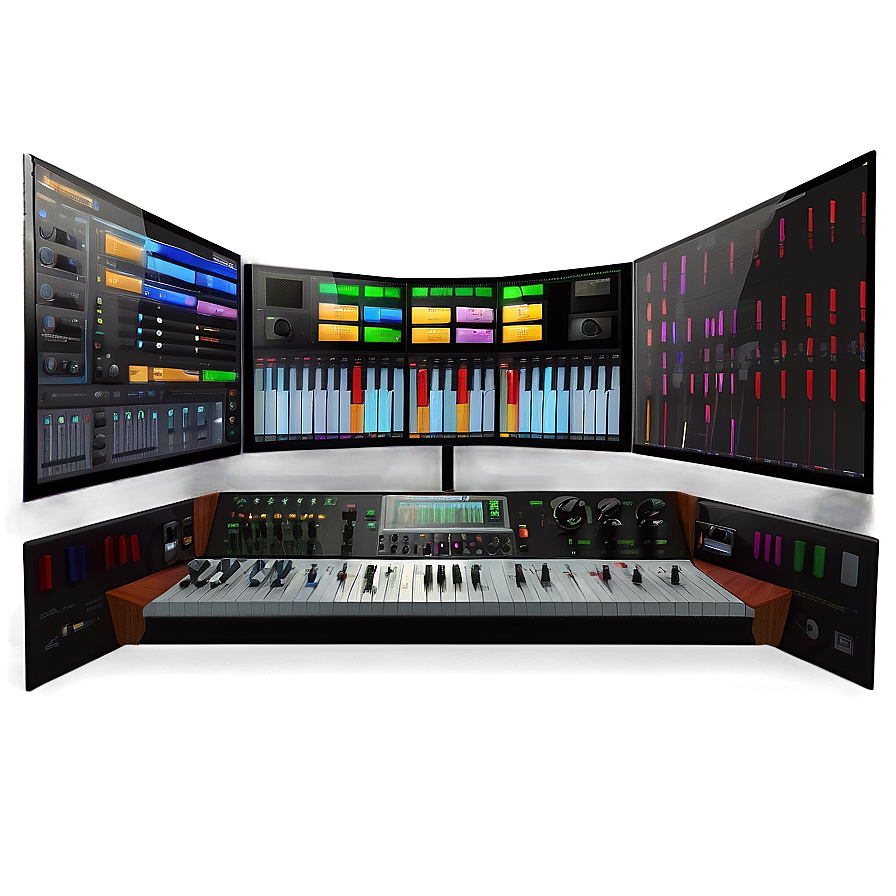 Virtual Recording Studio Software Png 06262024 PNG