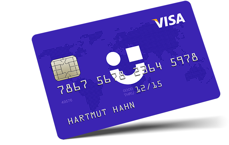 Visa Card Illustration PNG