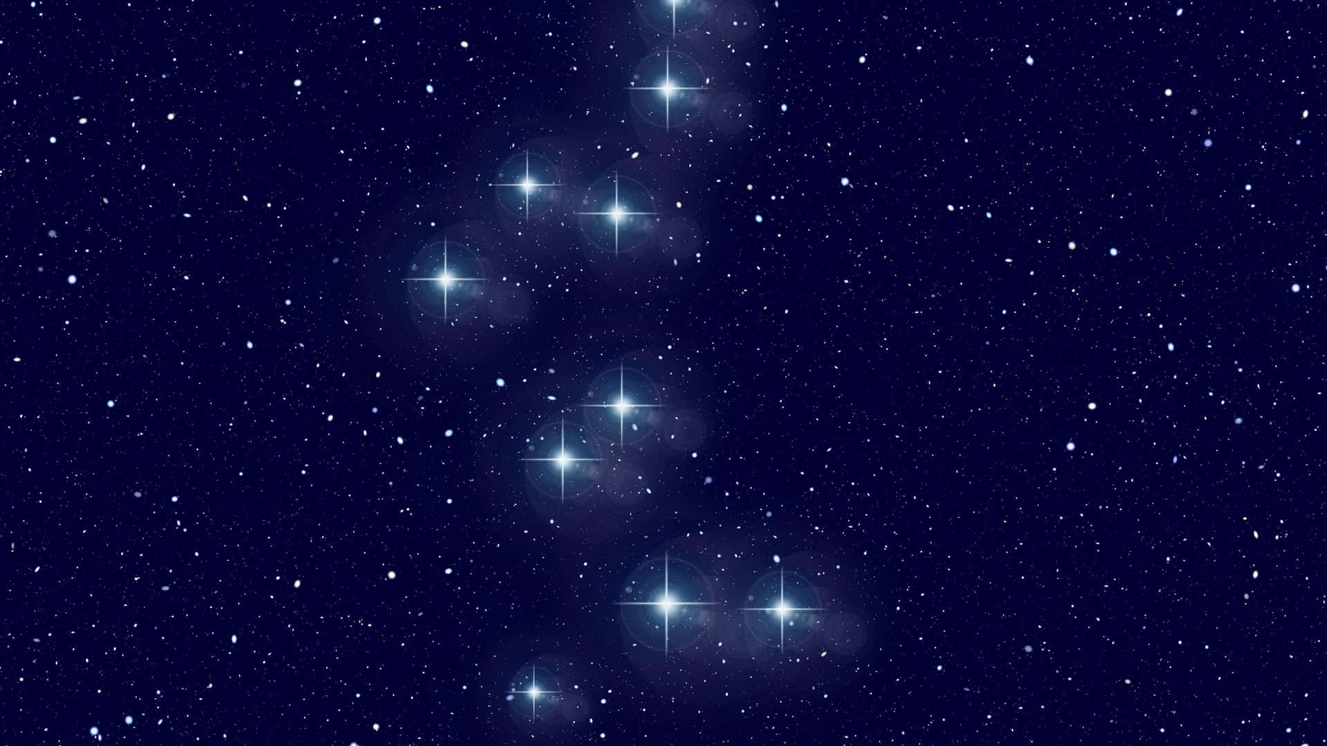 Constelaçãosolitária Visível. Papel de Parede