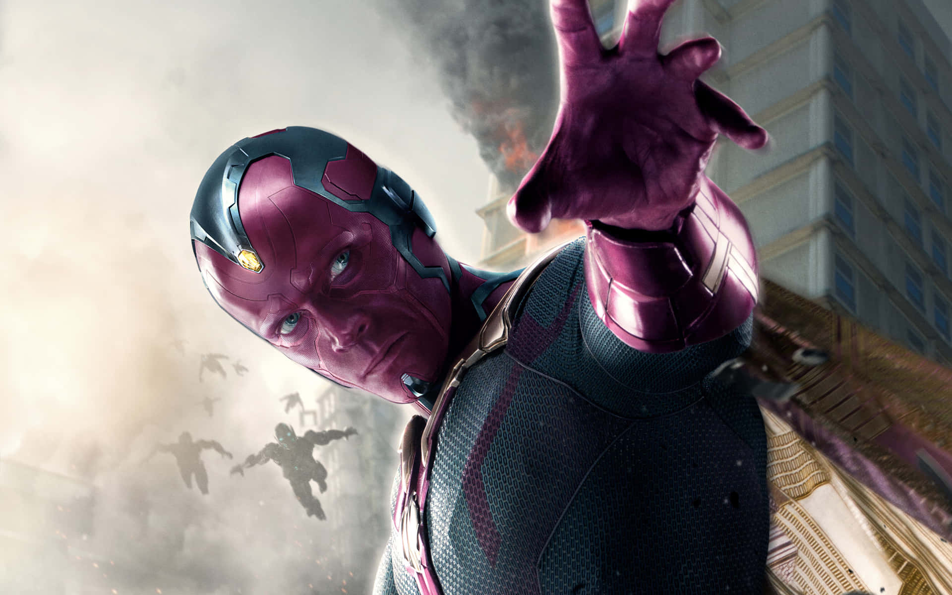 The Vision - The Avengers superhero Wallpaper