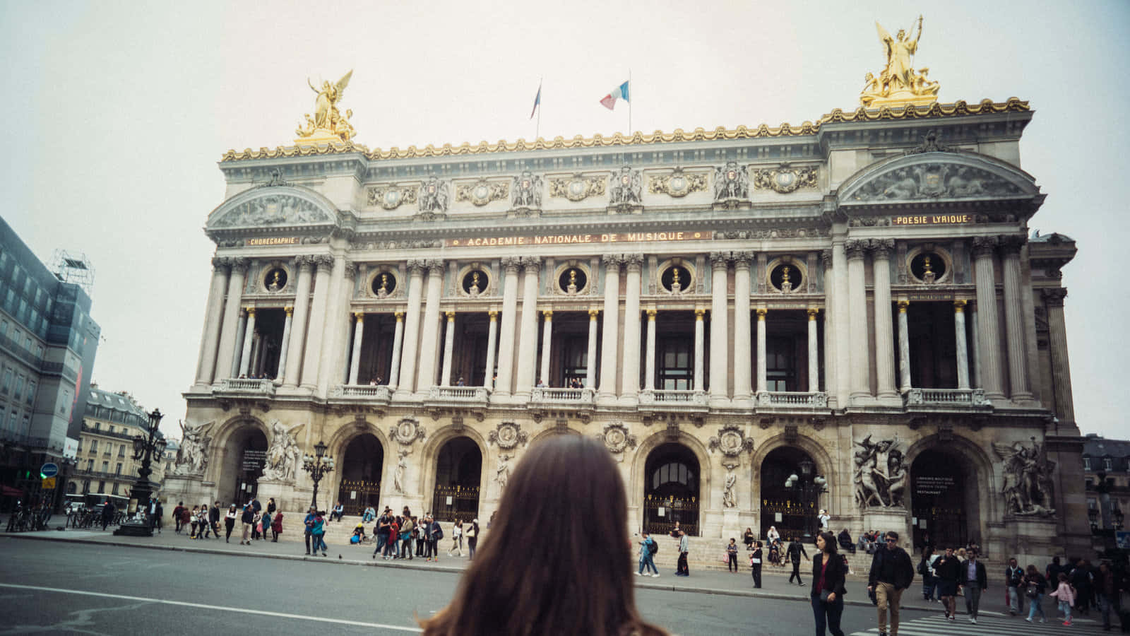 Visiting The Paris Opera House Wallpaper