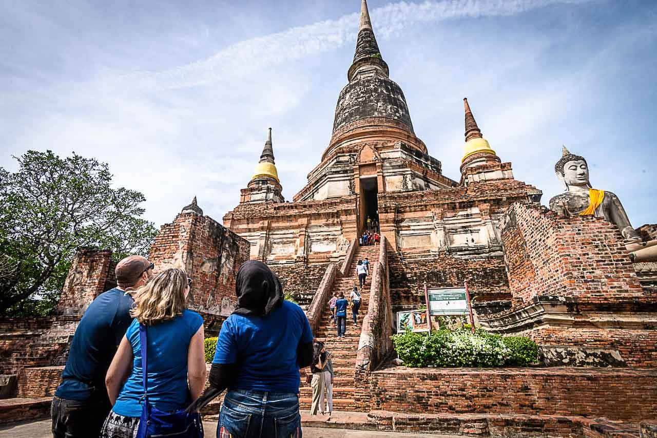 Visitors_at_ Ayutthaya_ Historical_ Park_ Thailand.jpg Wallpaper