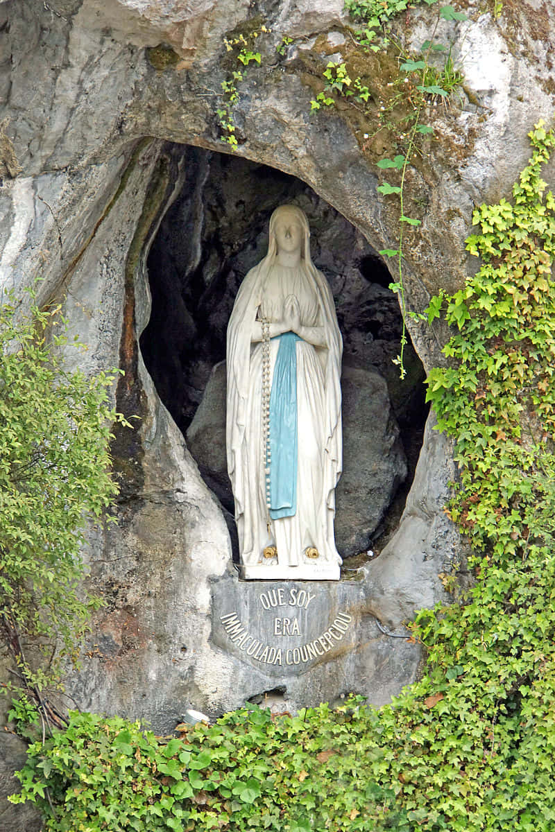 Download Visitors Experience Tranquility At The Lourdes Sanctuary ...