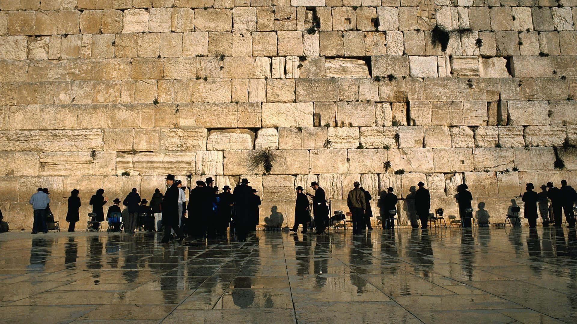 Vistaaérea Del Pintoresco Horizonte De La Ciudad De Jerusalén.