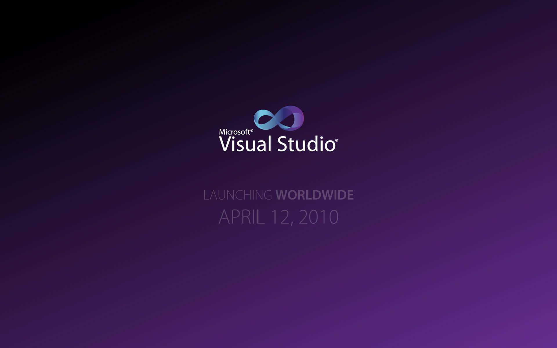 Write Your Next Code in Visual Studio Wallpaper