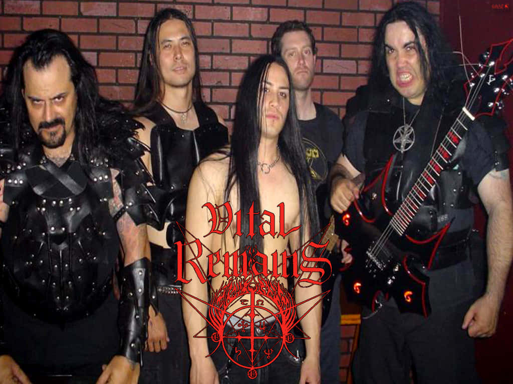 Vital Remains Band In Symphony Wallpaper