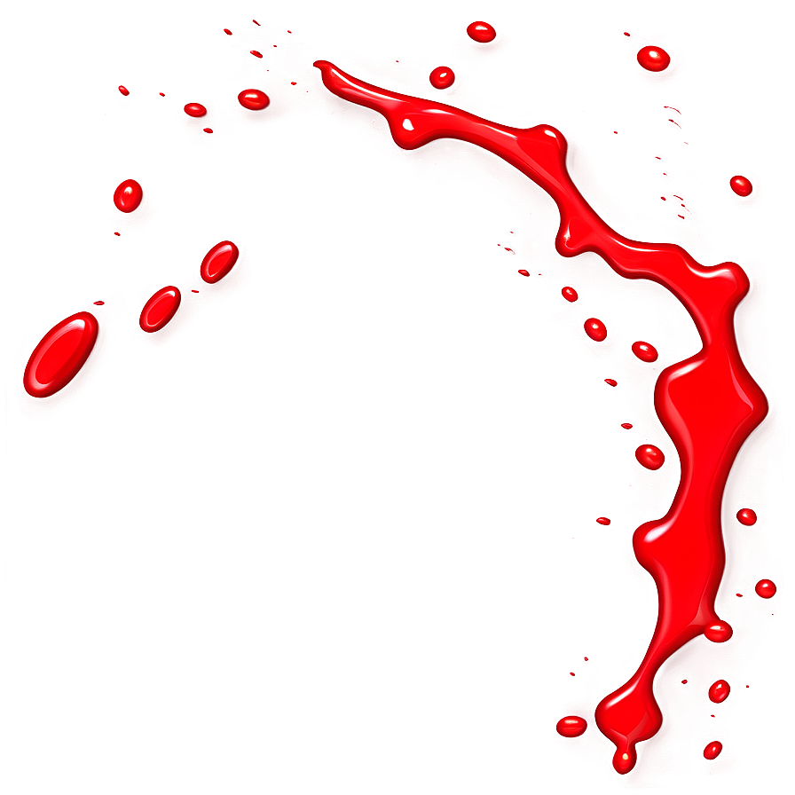 Vital Stains: Blood Splat Vector Png Fbc PNG