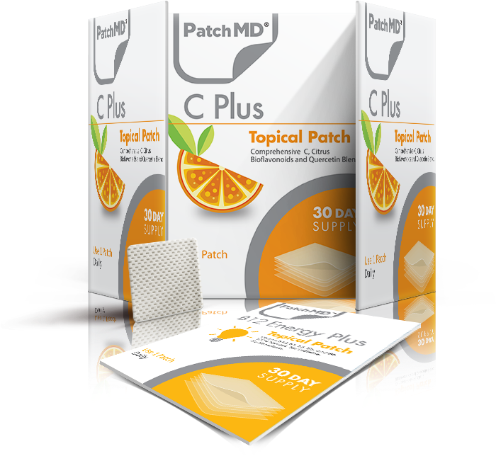 Vitamin C Topical Patch Product Packaging PNG