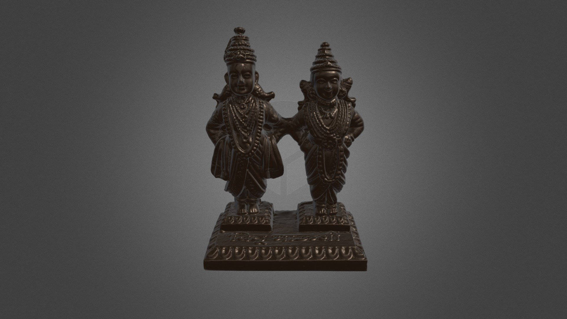 Vithu Mauli And Rukmini Statues