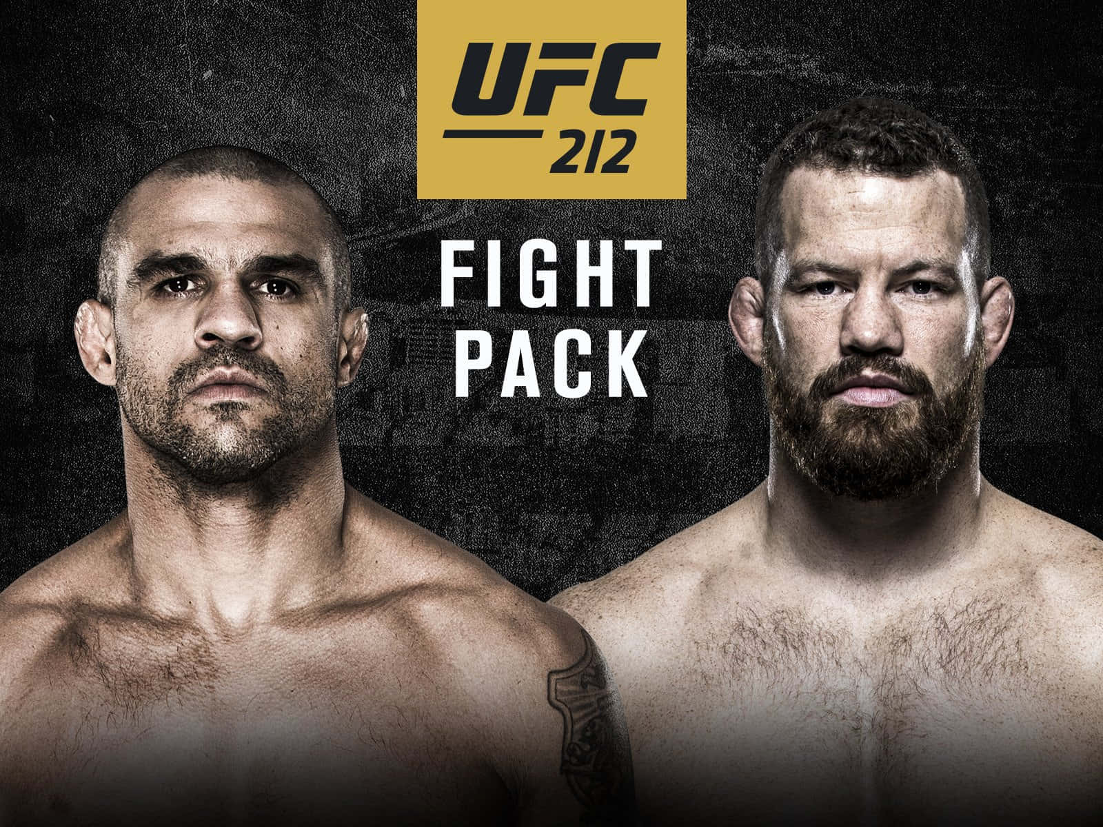 Vitor Belfort Versus Nate Marquardt UFC 212 Poster Wallpaper