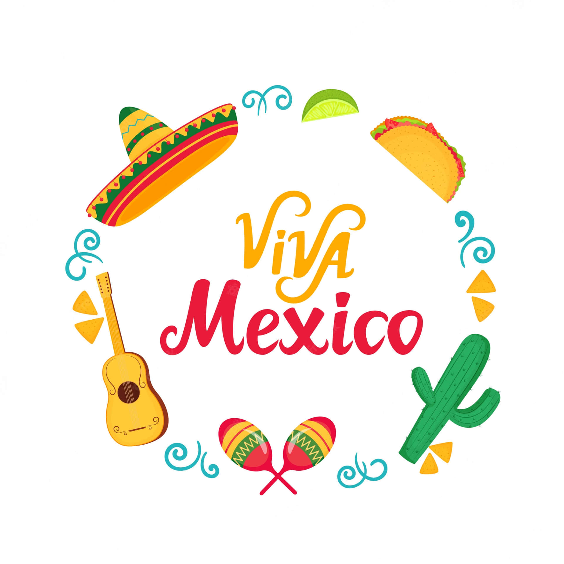 Viva Mexico - Celebrating the Culture and People of Mexico Wallpaper
