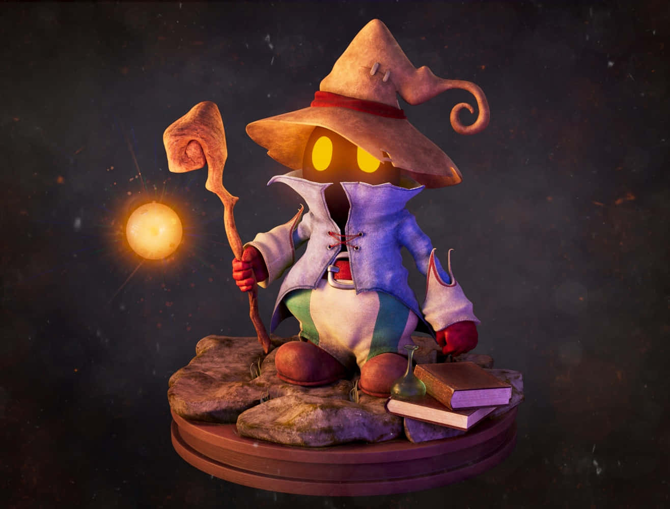 Vivi Ornitier - The Mysterious Mage From Final Fantasy Ix Wallpaper