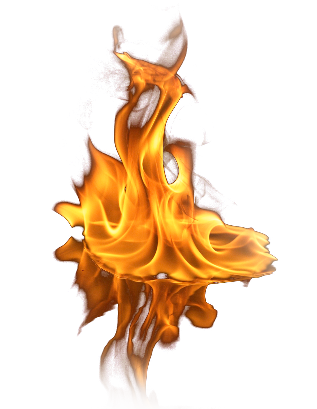 Vivid Flame Graphic PNG