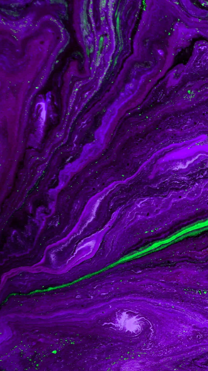Vivid Purple Marble Texture Wallpaper