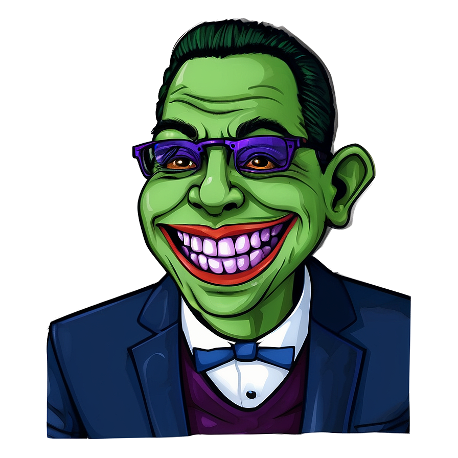 Vivid Trollface Illustration Png 67 PNG