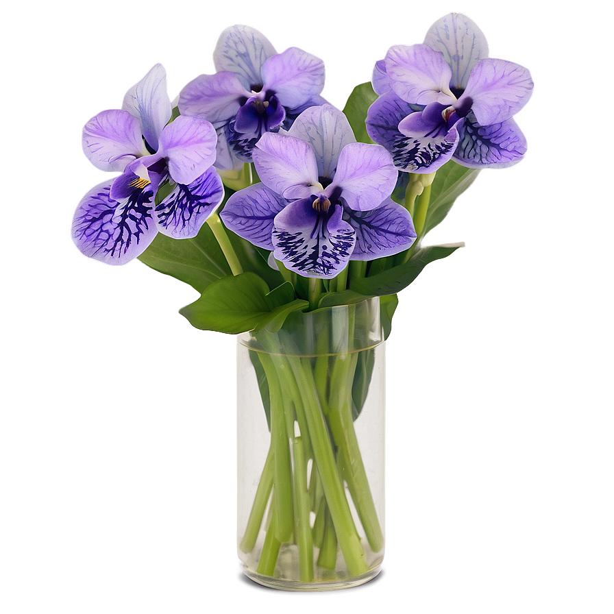 Vivid Violet Bouquet Png 75 PNG