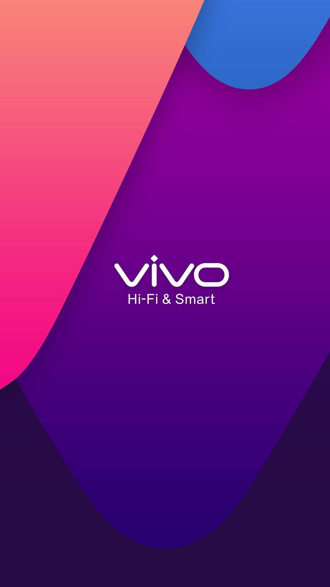 Vivo Logo Colorful Shapes Wallpaper